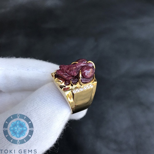 NHẪN TỲ HƯU RUBY THIÊN NHIÊN